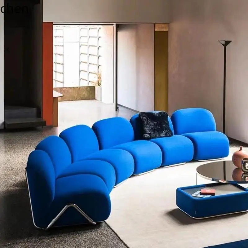 DSA Multi-Person Sofa Set Living Room Simple Business Single Minimalist Furniture