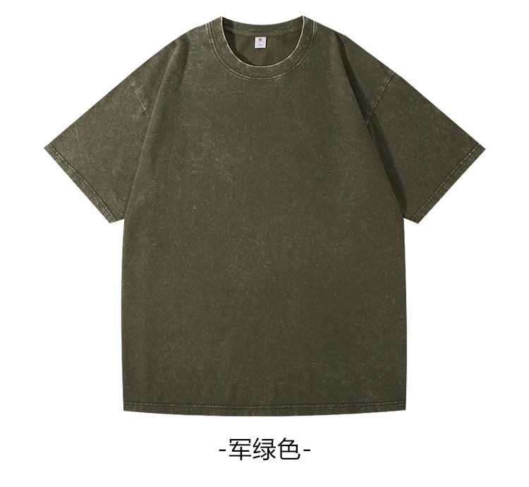 1pcs Pure Cotton Man Large Size T Shirts, Casual Short Sleeve Basic Males Tops - Uniqwear