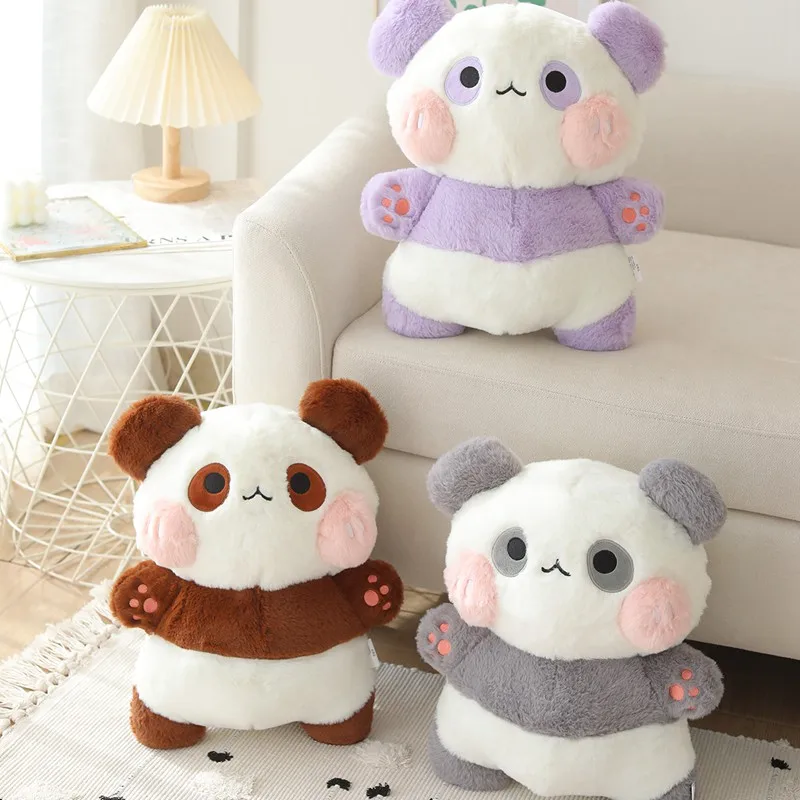40cm Kawaii Panda Plush Toy Soft Stuffed Animals 5 Style Panda Plushies Doll Cute Plush Toys for Girls Kids Gifts Home Decor