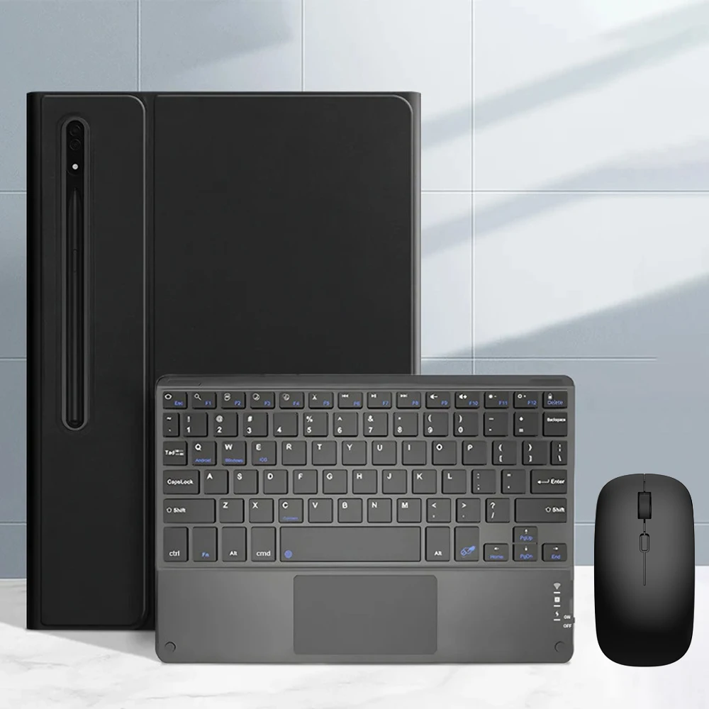 Premium Bluetooth Keyboard Cover for 11-Inch Tablet with Magic Keyboard Functionality