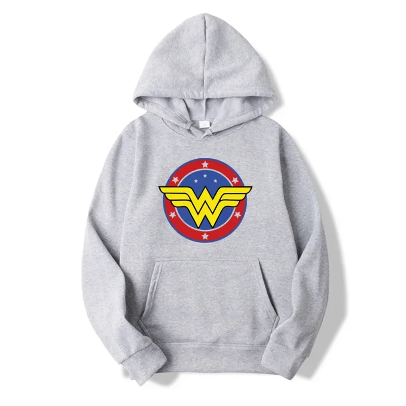 Wonder Female Hoodie Mother's Day Gift Top Feminist Hooded Sweatshirt Superhero Mama Pullovers Wonder Mom Women Graphic Hoodies 2