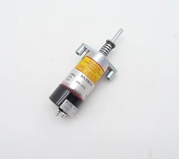 125-5773 Fuel Shut Off Solenoid For CAT Engine 3204 3304 3304B 3306 3306B 3306C 3406C 3406B 3306B