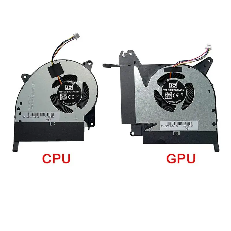 Ventola Di Raffreddamento Gpu Cpu Per Laptop Per Asus Rog Strix Rtx Scar Ii Gl704 Gl704Gw Gl704G S7C Muslimate