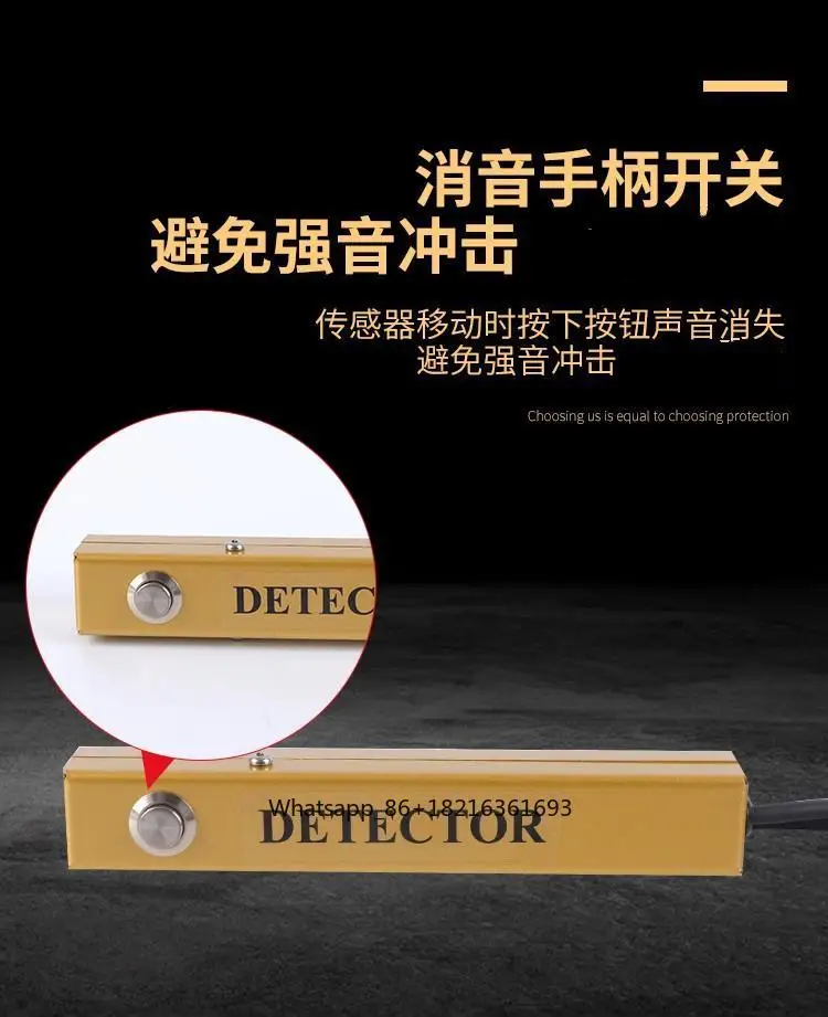 F999 leak detector accessory, indoor and outdoor pipeline leak detector, original factory three probe precision digi