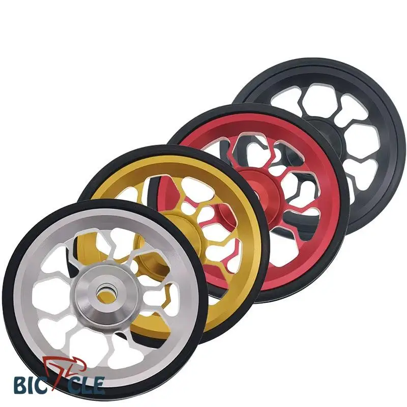 Liteproelite Bike Easy Wheel Large 82Mm Spider Shape Easy Wheels Cuscinetto Modificato Allargato Rolling Wheel Per Bicicletta Brompton