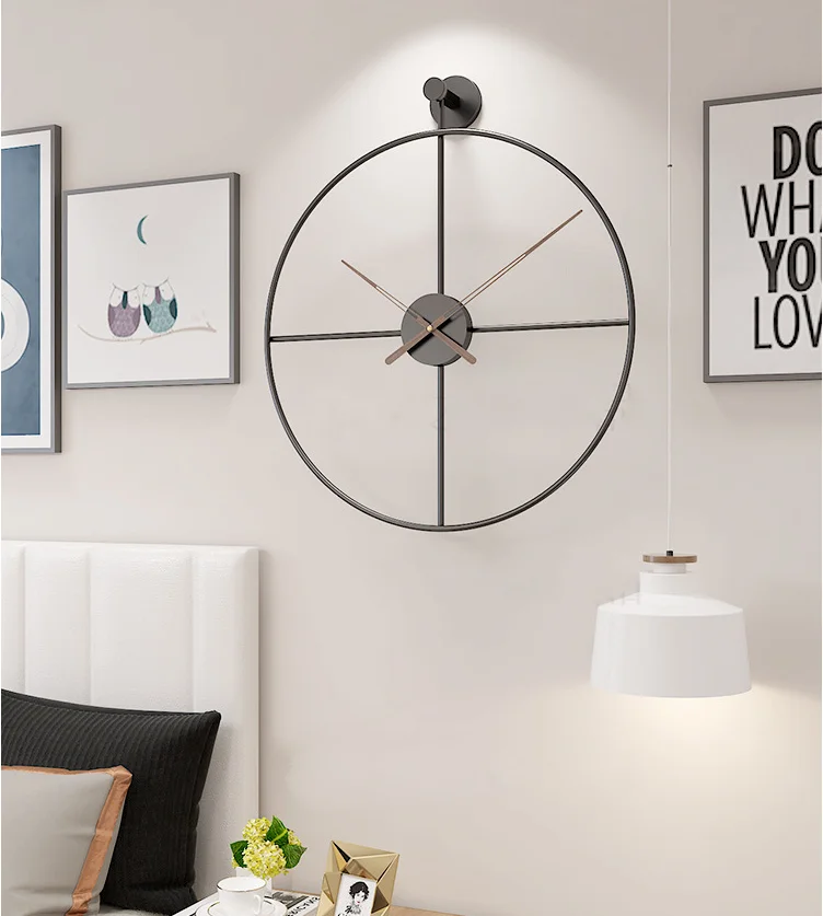 Simplicity, modernity Wall Clock ,Fashion, personality, creativity, grandeur, clock