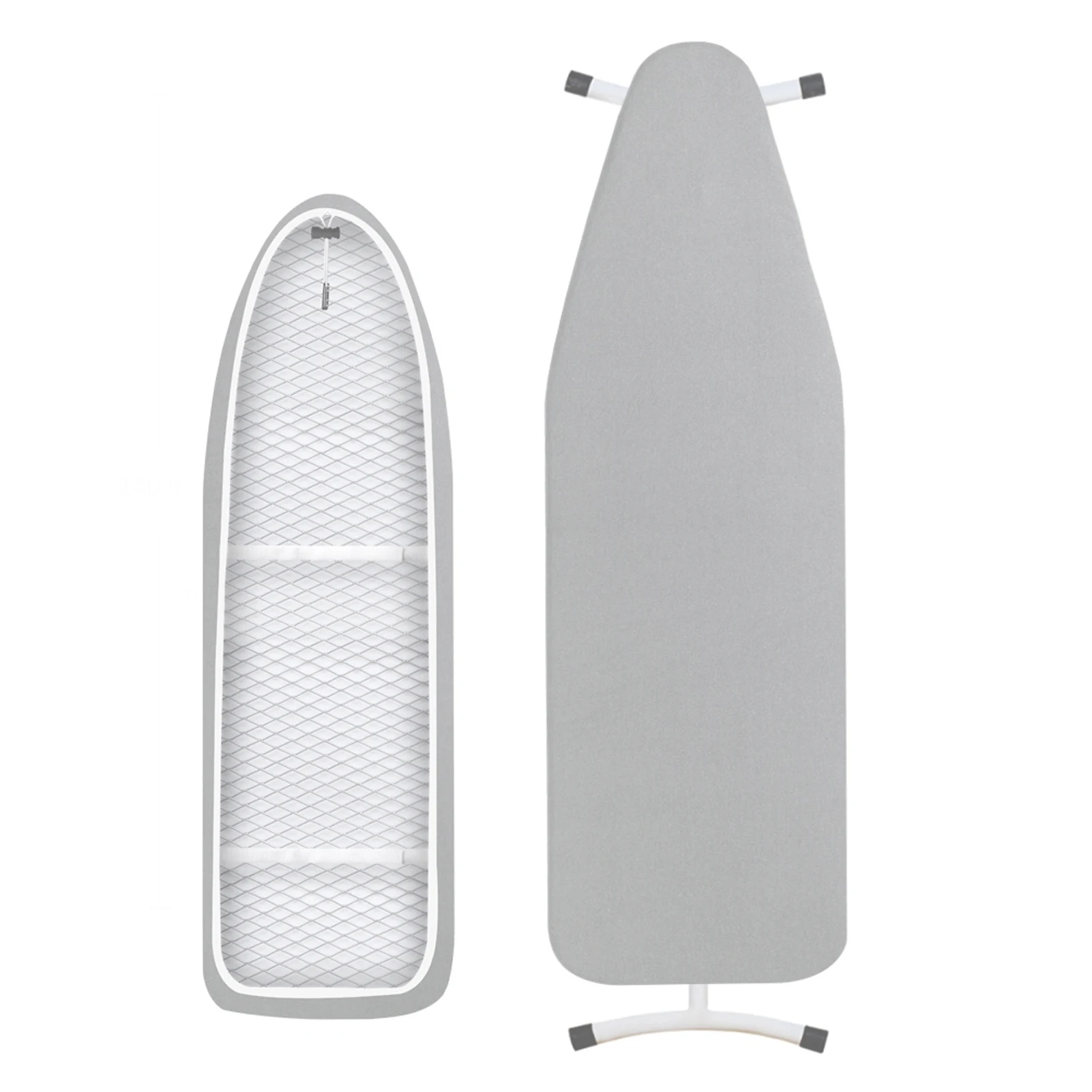 

Чехол для гладильной доски Универсальный моющийся плотный легко устанавливаемый на шнурке теплоотражающий устойчивый к скорению защитный хлопковый смеситель