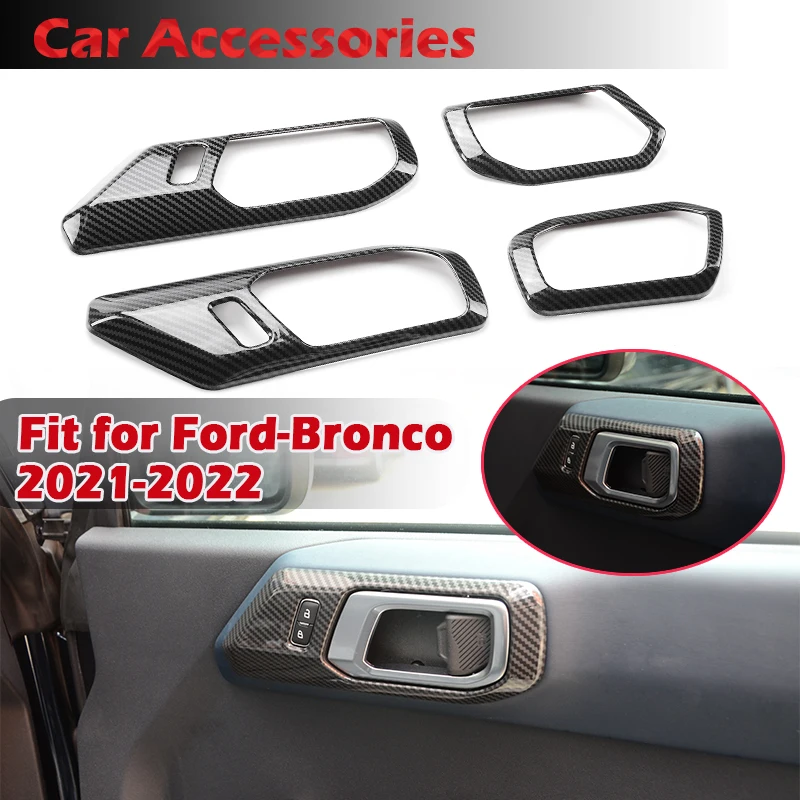 

Наклейка на дверную ручку автомобиля, для Ford Bronco 2021 2022