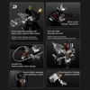 ND X12 New Flagship IEMS 10mm Dynamic Driver +5BA HIFI In Ear Monitor Earphone Hybrid Earbuds Adjustable With Detachable Cable 6