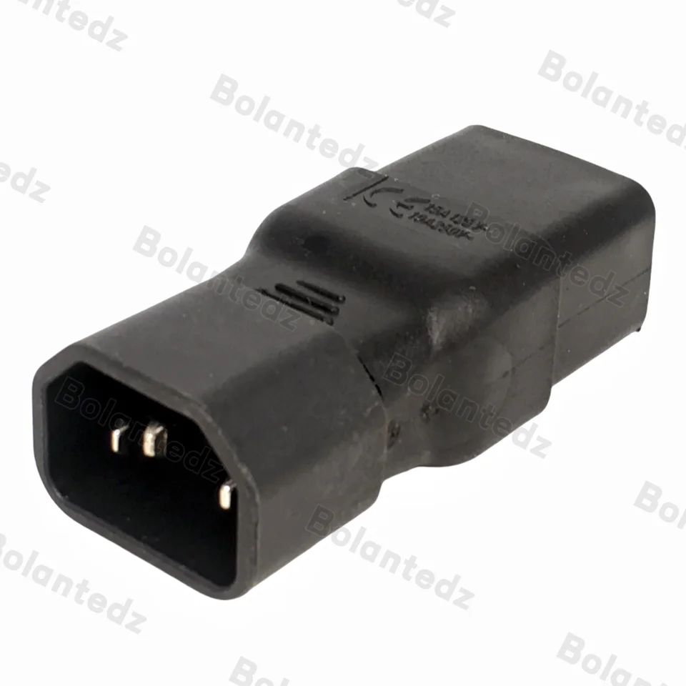 Adattatore IEC C19 A C14 - Per PDU UPS, 10-16A, 110-250V, Connettore Alimentazione Professionale - Foto 2