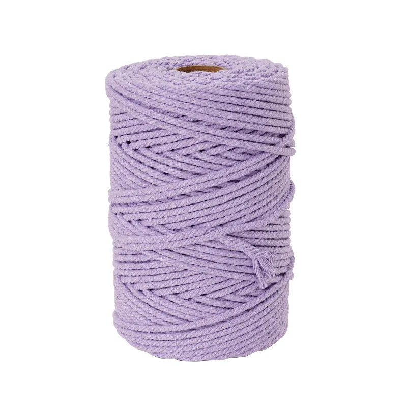 Cordón De Macramé De 100M Y 2mm, Cuerda De Algodón For Manualidades, Hilo De Colores DIY, Hilo Retorcido, Costura Hecha A Mano, Decoración For El Hogar Y La Boda(04