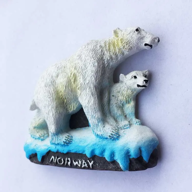 Europe Norway 3D Fridge Magnets Tourism Souvenir Refrigerator Magnets Sticker Collection Handicraft Decoration Articles