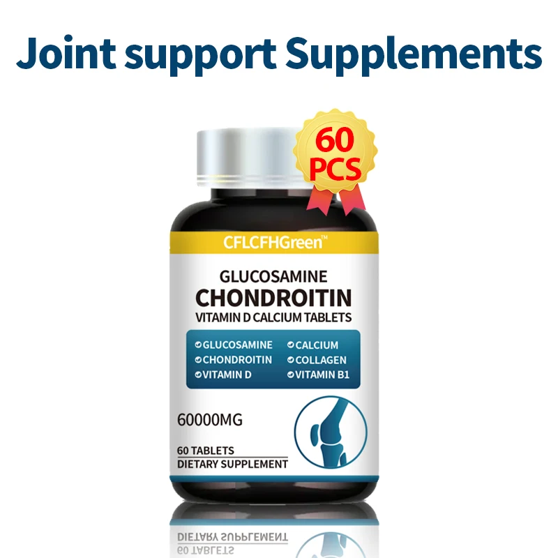 Vitamins Supplement Capsules Calcium D3 Arthritis Relief Glucosamine Chondroitin Tablet Extra Strength Joint Health Support