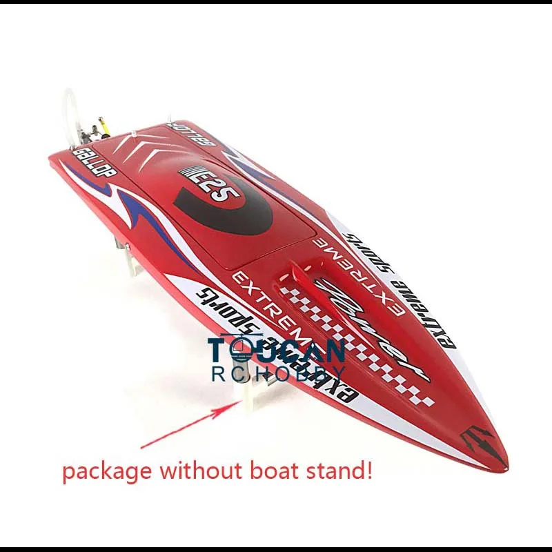 E25 Fiber Glass Red Electric Racing PNP RC Boat W/ Motor Servo ESC W/O Battery 75km/h Adult Toys as Gift TH02627-SMT8 6