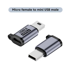 Universal Fast Charging Data Transfer Adapter Kit: Micro USB, USB - C, Lightning (Micro to mini usb)