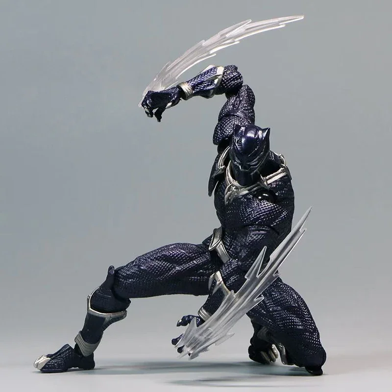 

Marvel Yamaguchi Figures Black Panther Action Figure Deadpool Venom Model Marvel King of Wakanda Black Panther children Toy gift