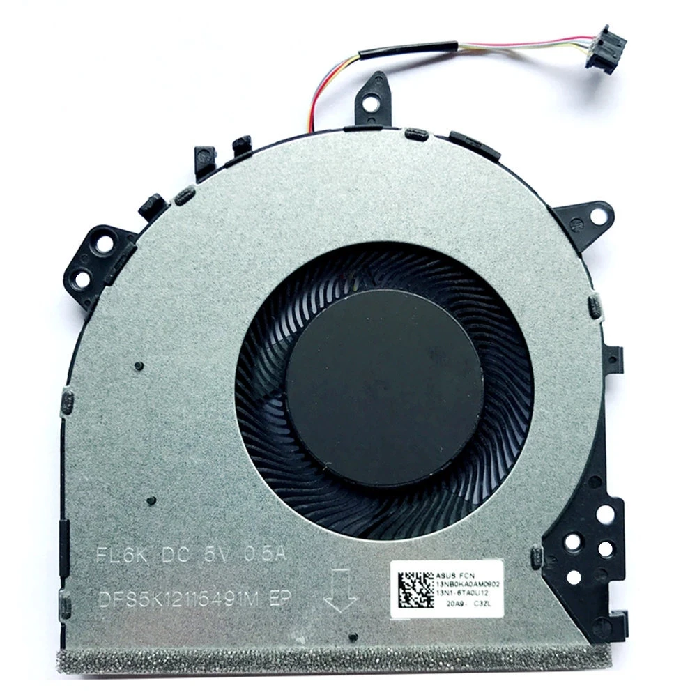 New laptop CPU cooling fan Cooler Notebook PC for ASUS VivoBook 15 Y5100U X512U A512U F512U F512D X512F V5000F R564D Series