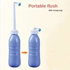 650mL Portable Bidet Travel Handheld Bidet Bottle with Retractable Spray Nozzle for Hygiene Cleansing Personal Care Women's 3