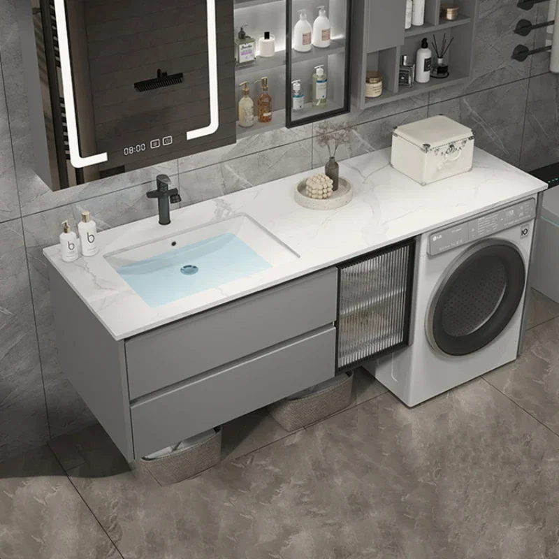 Complete Bathroom Furniture Stand Modern Hanging Luxury Full Home Improvement Accesories Kylpyhuone Kaappi Washhand Cabinet