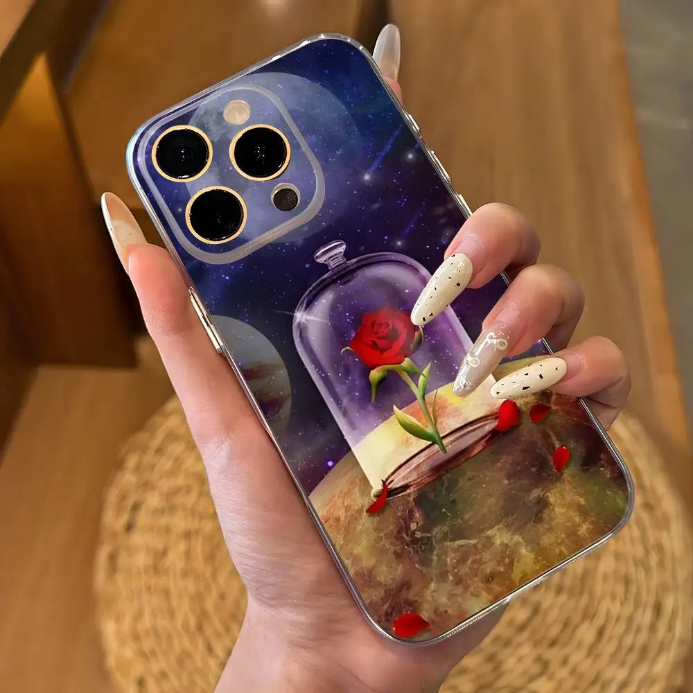 Little Prince Transparent Phone Case Cover