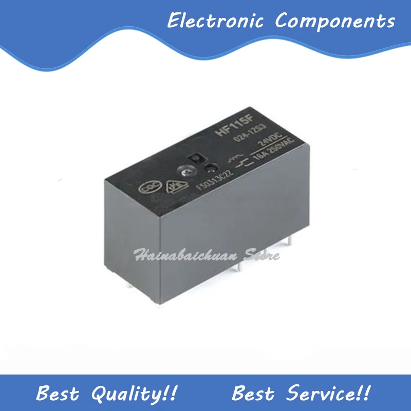 

10 Pcs/Lot HF115F-024-1ZS3 DIP8 New and Original In Stock