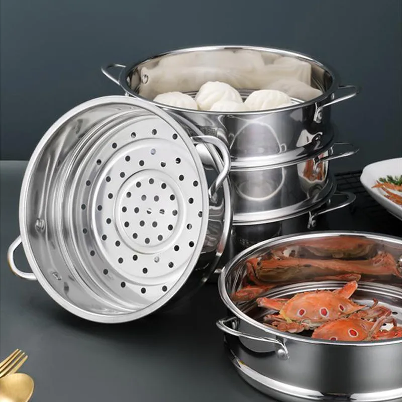 Stainless Steel Food Steamer Thickening Fish Steamed Stuffed Bun