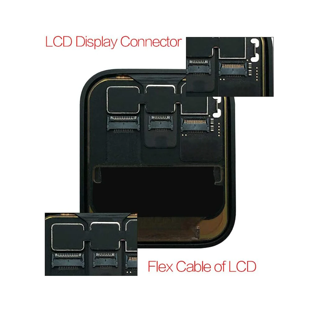 애플 워치 시리즈용 AMOLED LCD 터치 스크린 디스플레이, 디지타이저 어셈블리, 아이워치 S4 디스플레이 교체, 40mm, 44mm