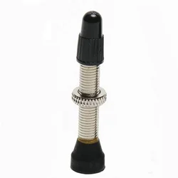 Tubeless Bike Tire Repair Kit with Presta Valves and Valve Caps (35mm)