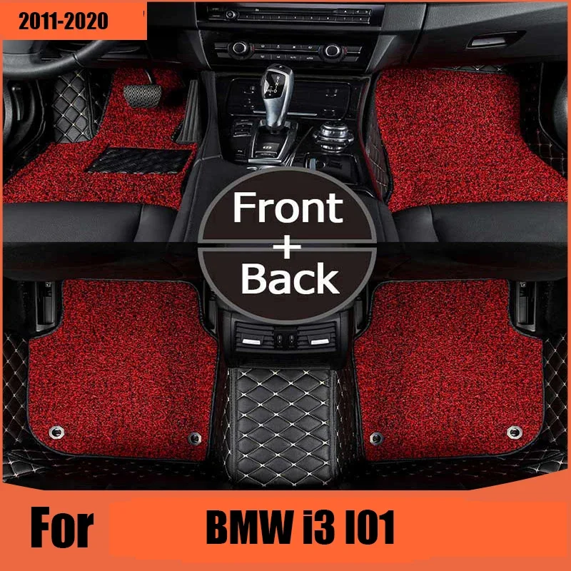 Tappetini Auto Personalizzati Per Bmw I3 I01 2013-2020 Anni Dettagli Interni Accessori Tappeto Pelle Artificiale