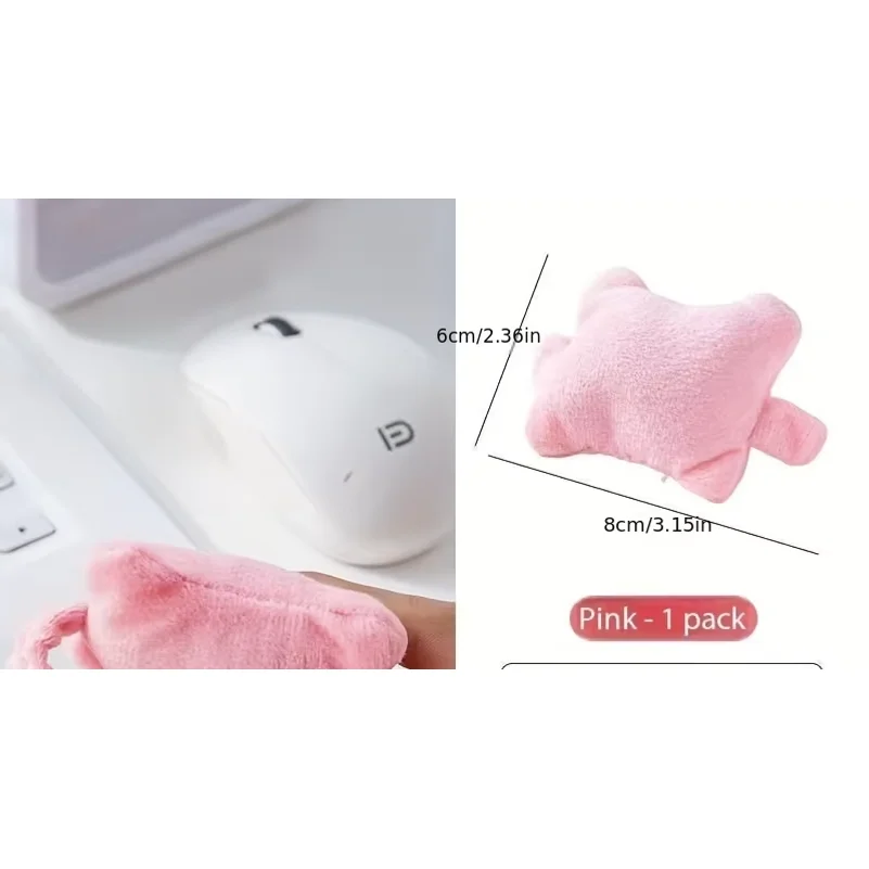 작은 쿠션이 있는 1pc 손목 지지 마우스 패드, 입력 시 손의 피로를 방지하는 데 적합한 사무직원용, 손목 관절 패드