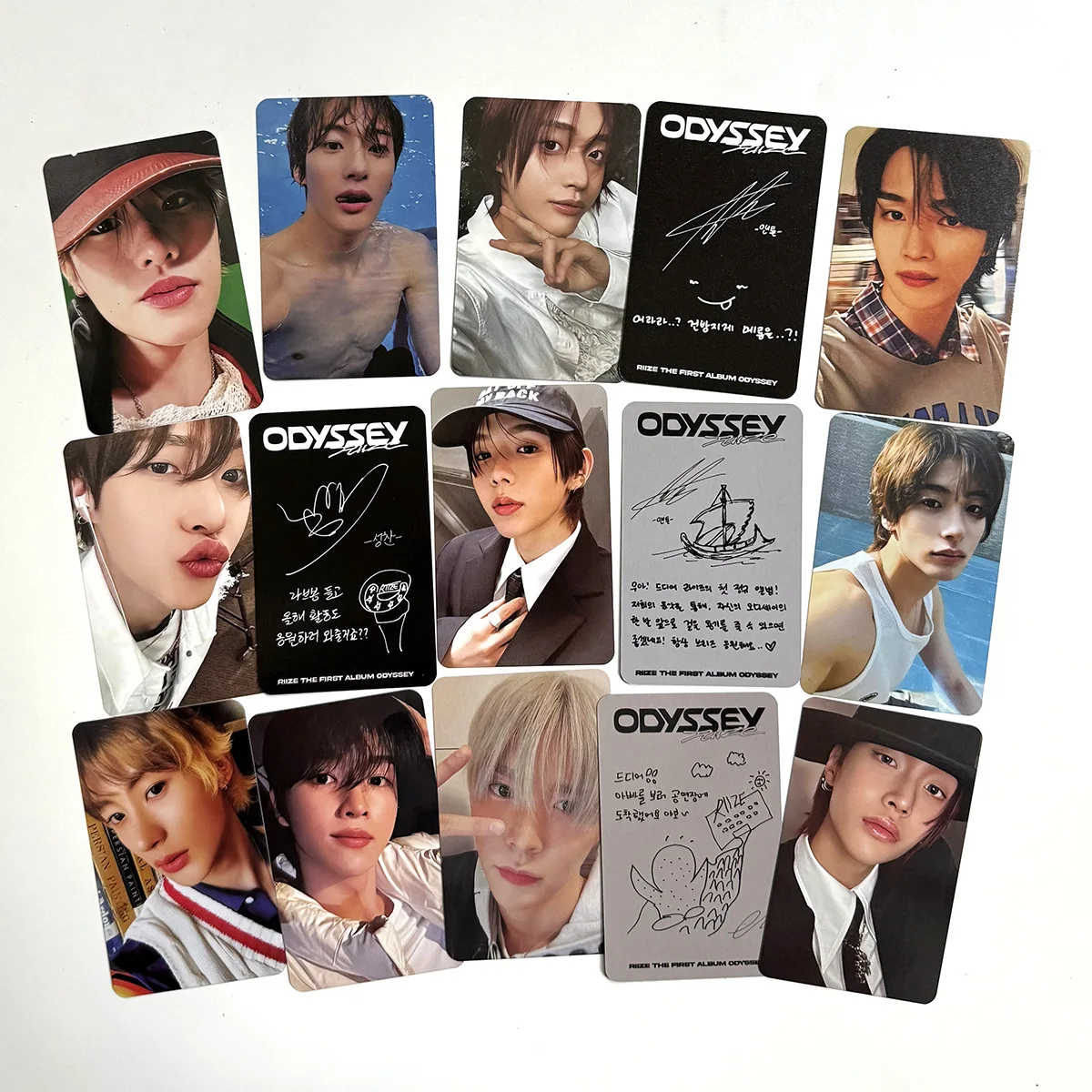 RIIZE ウォンビン ODYSSEY soundwave 限定 トレカ KPOP RIIZE ODYSSEY Album Photocard SOUNDWAVE SMini Ver
