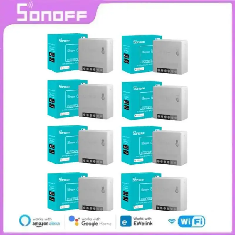 

Смарт-выключатель SONOFF Mini R2 с поддержкой Wi-Fi и таймером