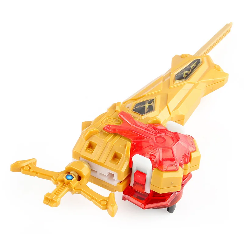 Single Sword Launcher Bey LR Ruler Ripcord Launcher Grip Starter without Spinning Top Kids Toys for Boys Gift
