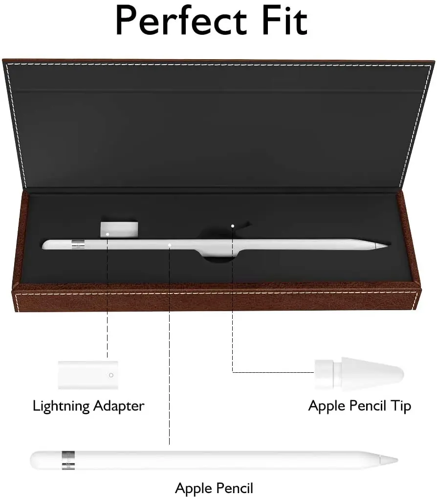 Apple Pencil 1   Ȧ ̽, iPad Pro 12.9/iPad Pro 10.5/Air   ִ PU  ȣ  ָӴ
