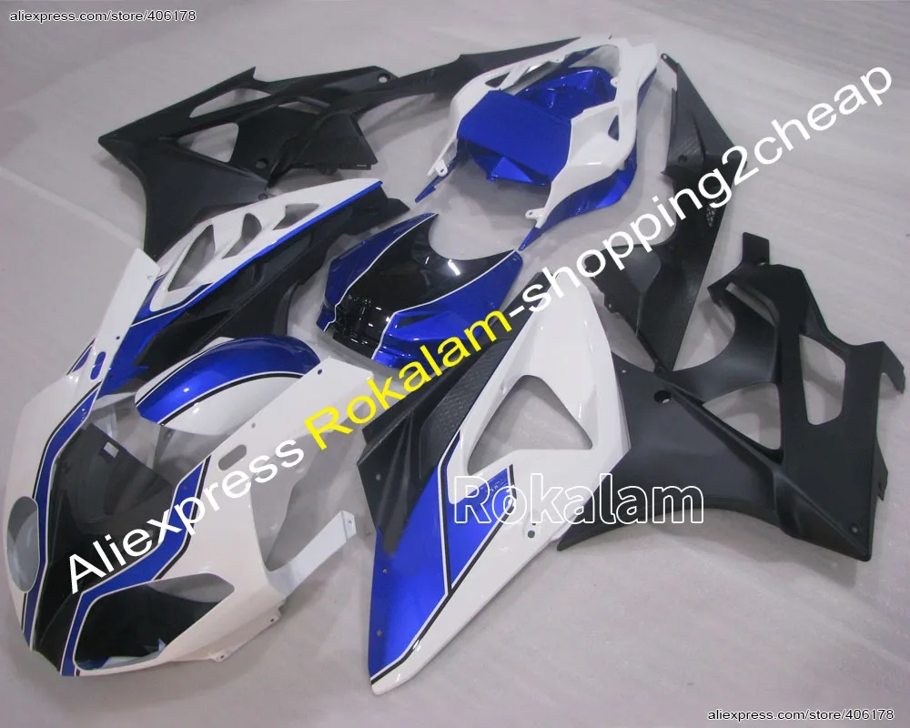 

Body Kit For BMW S1000RR S1000 RR S 1000RR S1000 RR 2010-2014 Blue Black White Aftermarket Fairing (Injection Molding)