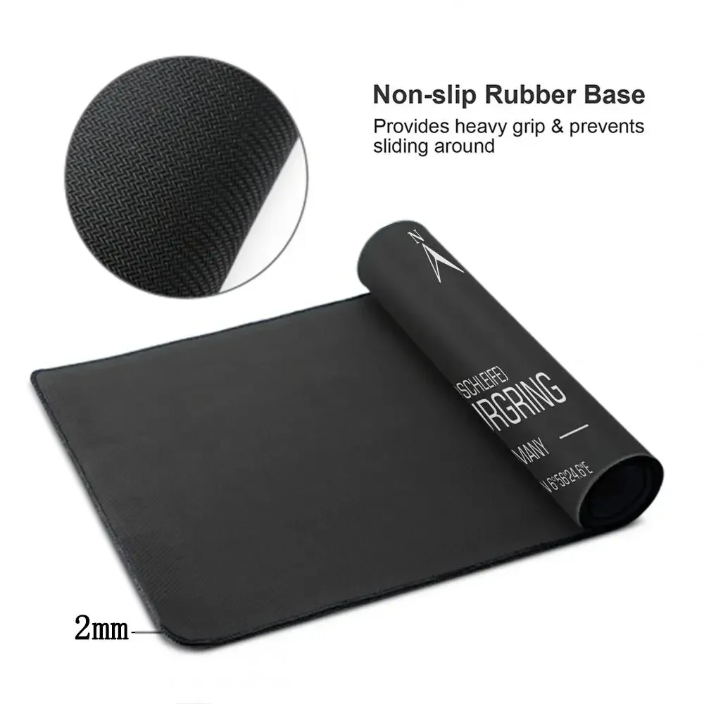 Formula One Racing Circuit Mouse Pad Cute HD Table Pad Extension Game Keyboard Pad