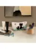 1pc Retro Cat Pattern Makeup Pouch - Stylish & Durable Travel Organizer - Water-resistant 3