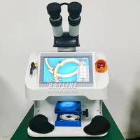 150W Desktop Fiber Laser Welding Machine for jewelry CCD Gold/Jewelry/Sliver/Jewellery/Rings Mini laser Spot welders 1