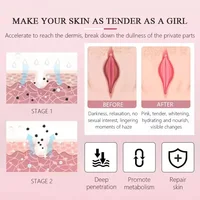 Crème blanchissante pour peau foncée, blanchiment des aisselles, éclaircissement et zone intime, hydratant pour femme, produits de soins coréens pour la peau 5