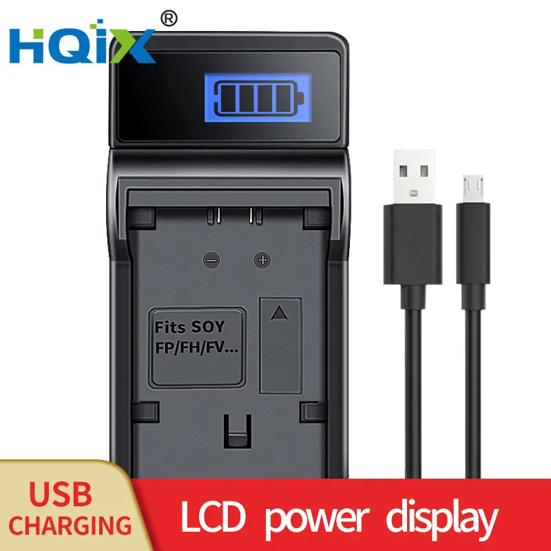 HQIX для Sony HDR-PJI0E PJ30E PJ50E PJ200E PJ220E PJ350E PJ380E PJ430E PJ510 PJ230E PJ260E PJ340E Camera NP-FV50 зарядное устройство Аккумулятор