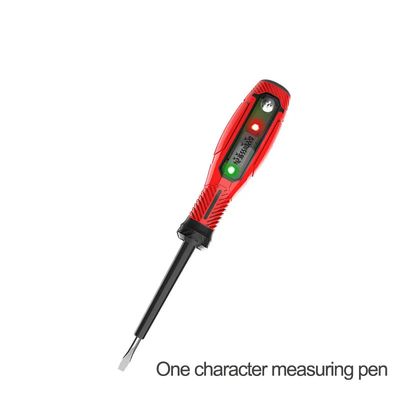 Stylo Testeur Électrique 2-en-1 Avec Écran LCD – Détection Sans Contact + Contact 12-1000V, Tournevis Intégré, Pour Auto Et Maison