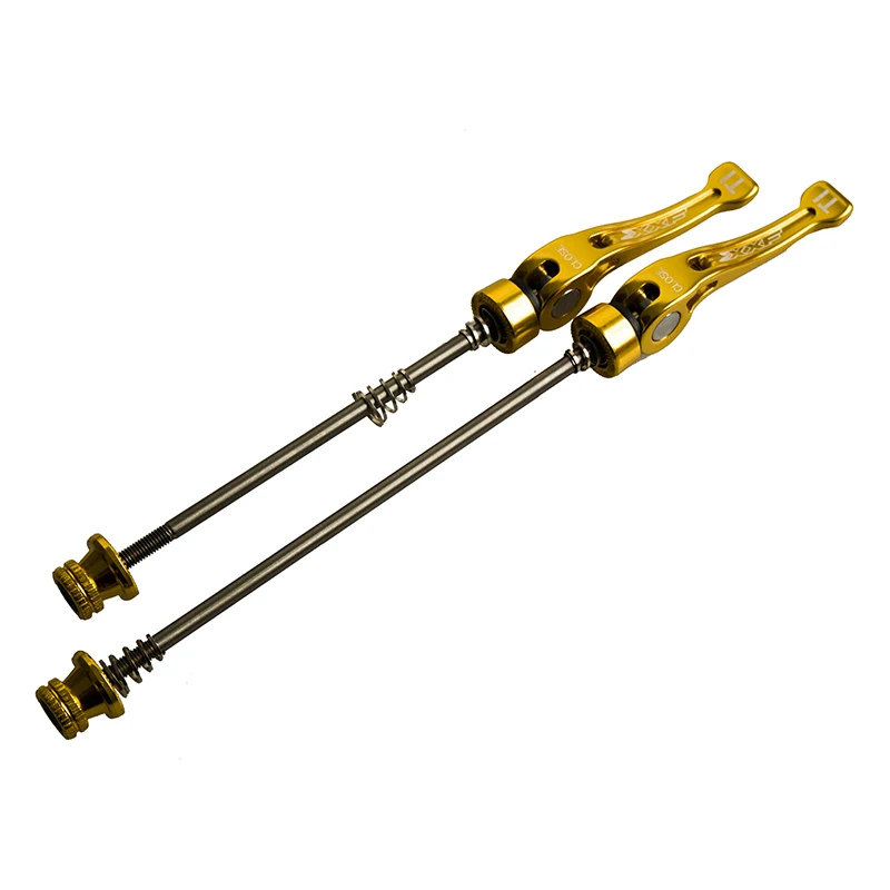 Titanium Bike Quick Release Axis Skewers, QR Wheel Hub Skewers, Front Rear Mountain Parts, New Promotion, 1Pair