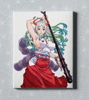 Интерьерный постер на стену для дома, в подарок  - Аниме девушка 