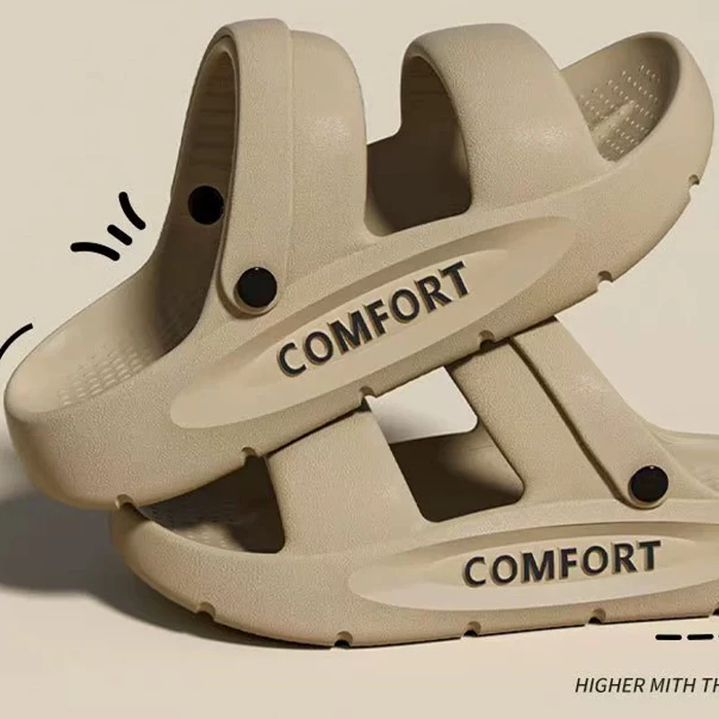 EVA Wear Resistant Thick Soled Non Slip Slippers