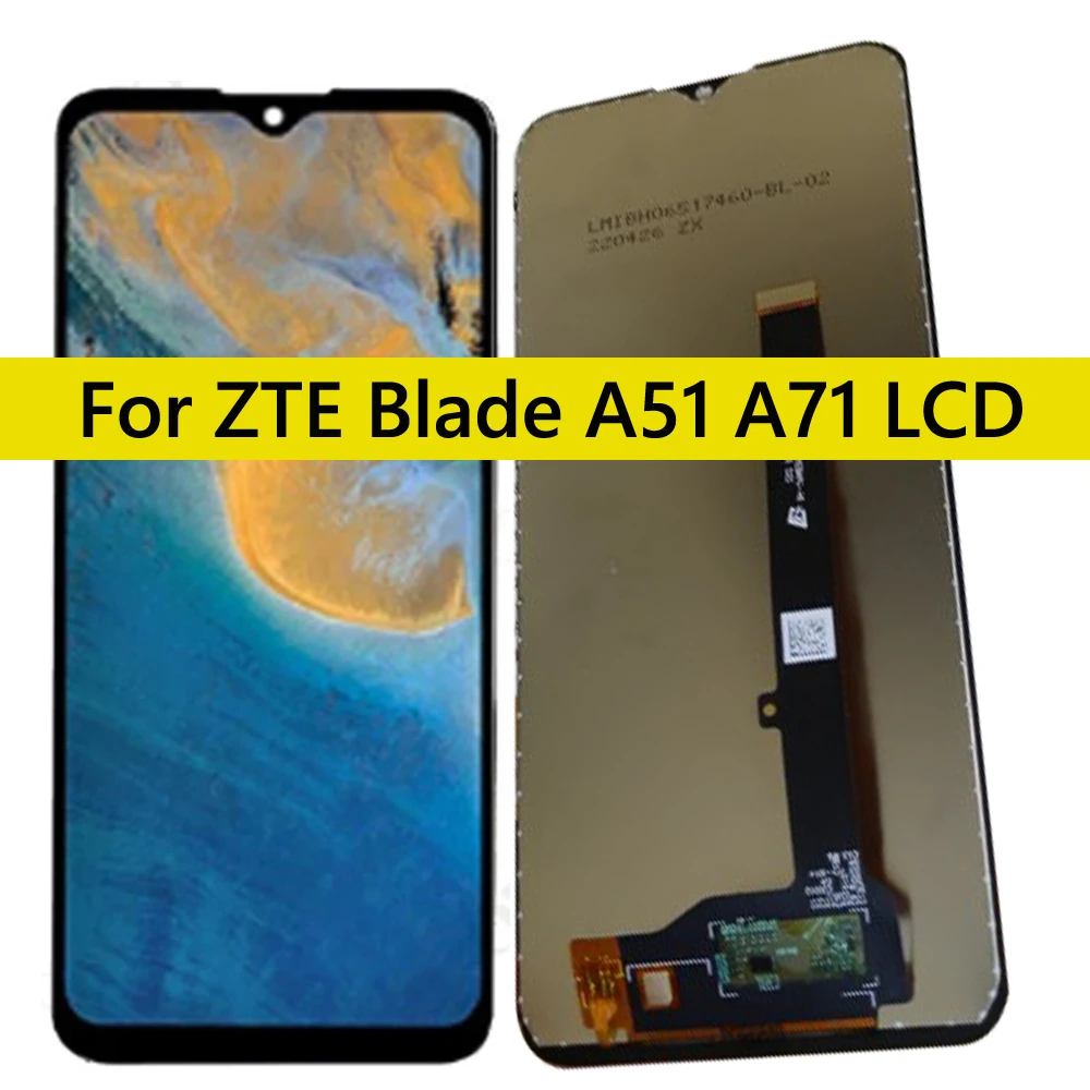 ティア 6.52 ORIGINAL OEM Panel Pantalla For ZTE Blade A51 A71 A7030 2021