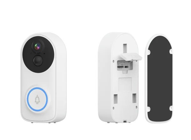 3MP 1296P iCsee APP Wireless WIFI Doorbell Visual Intercom Door Viewer Video Door Phone Camera  Low Comsuption  Peephole Viewer 2