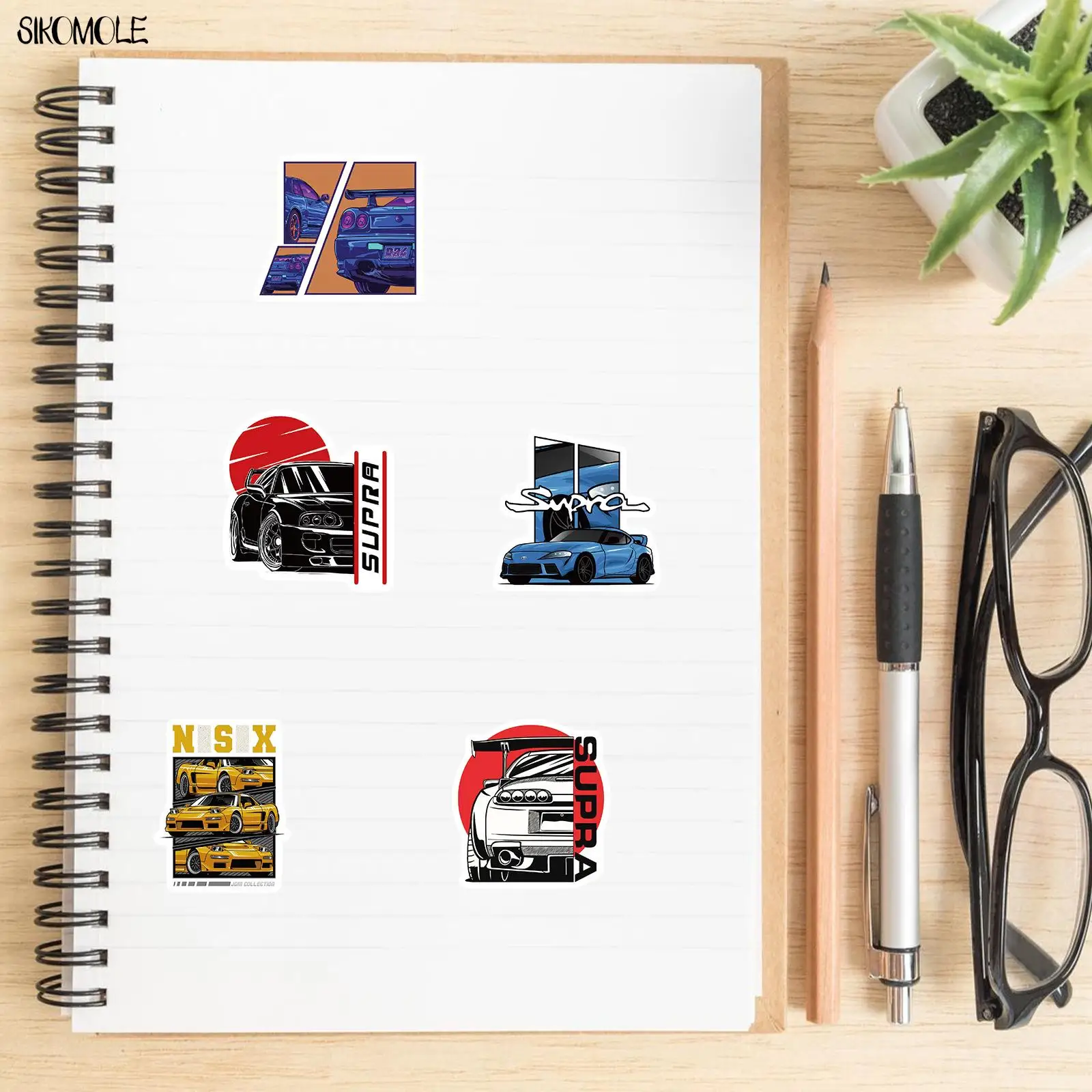 10/30/50PCS JDM Japan Retrofit Racing Auto Aufkleber DIY Spielzeug Gepäck Skateboard Tagebuch Laptop Aufkleber Pegatinas graffiti Aufkleber F5 – Detail 7