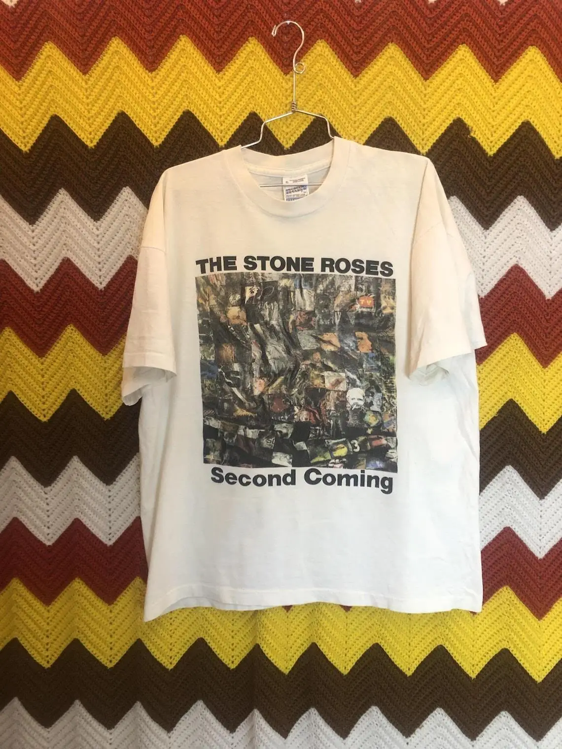 Rare 90s Stone Roses Second Coming T Shirt