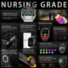 2025 New For HUAWEI Five organ Body Analysis ECG+PPG Smart Watch Uric Acid Blood Fat Blood pressure BT Call Sports Smart watch 2