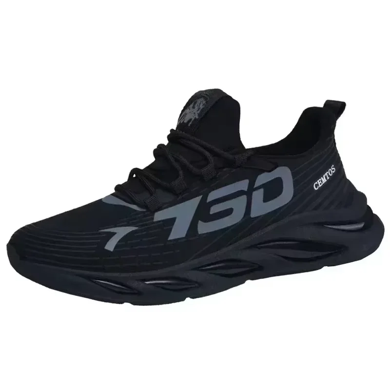 New Summer Mens Breathable Mesh Running Shoes Lightweight Sports Sneakers Trendy Brand 9